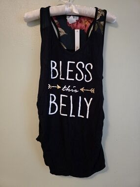 Bless This Belly Maternity Tank